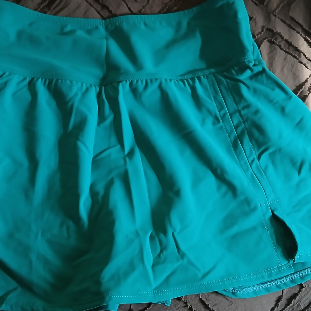 Women's Teal Skirt.